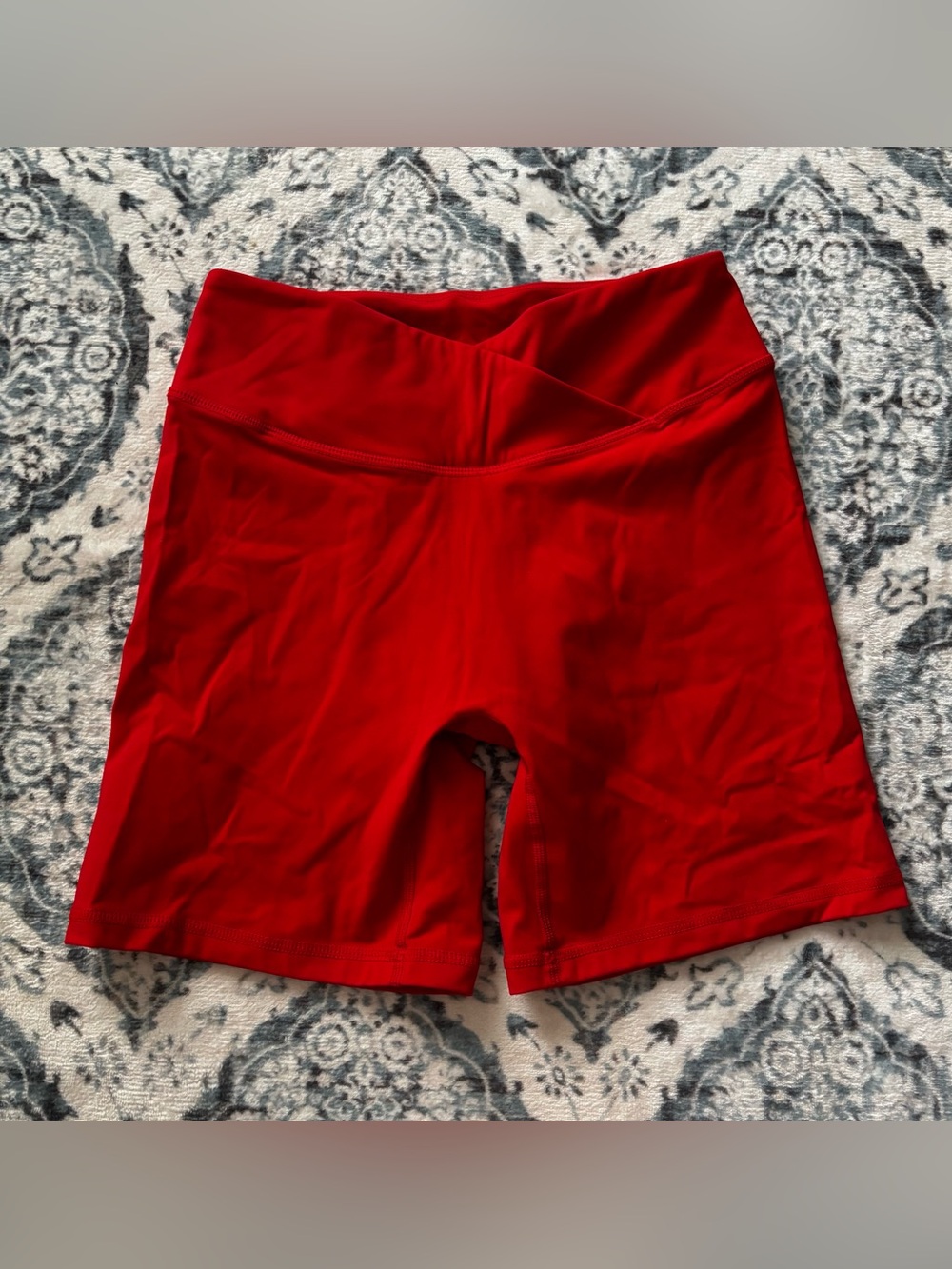 Oner active unified wrap shorts - muscle mommy red - size medium